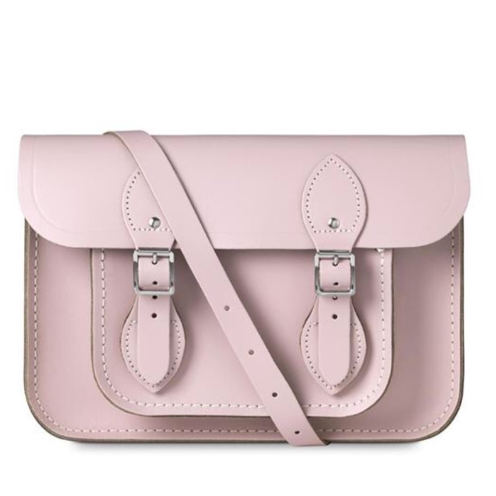 The Cambridge Satchel baby pink leather satchel